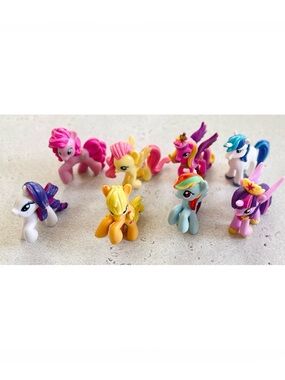 My Little Pony MLP Mini Figures Lot of 8